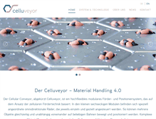 Tablet Screenshot of celluveyor.com